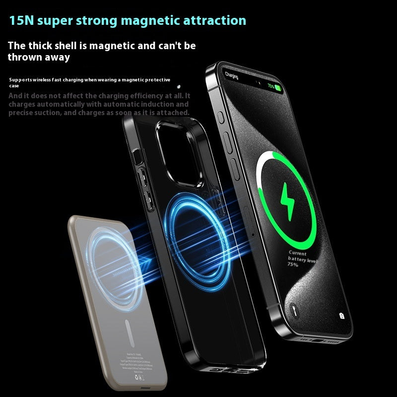 Fast Charge Magnetic Wireless Power Bank – Digital Screen