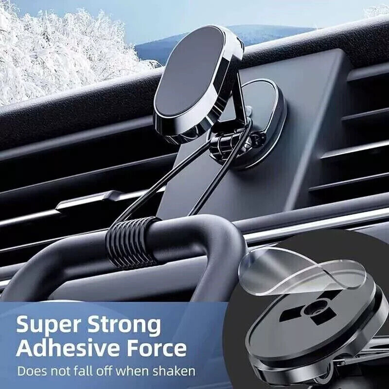 Magnetic Car Phone Holder – Strong, Secure Dashboard Mount