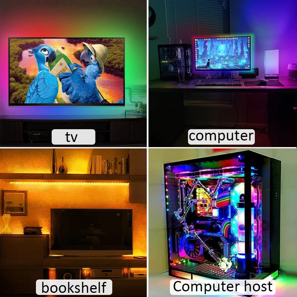 USB LED Backlight Strip for TVs and Screens