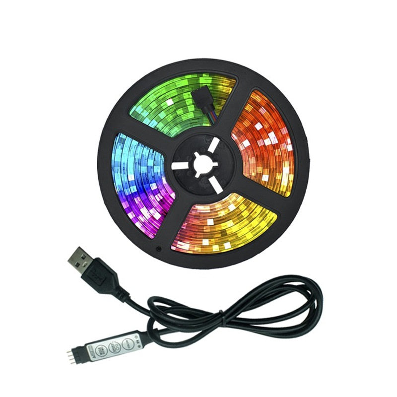 USB LED Backlight Strip for TVs and Screens