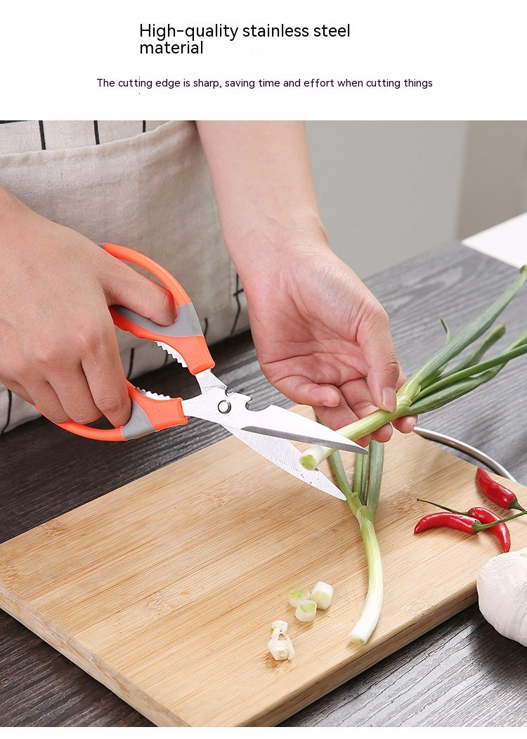 All-in-One Kitchen Bottle Opener and Scissors Tool