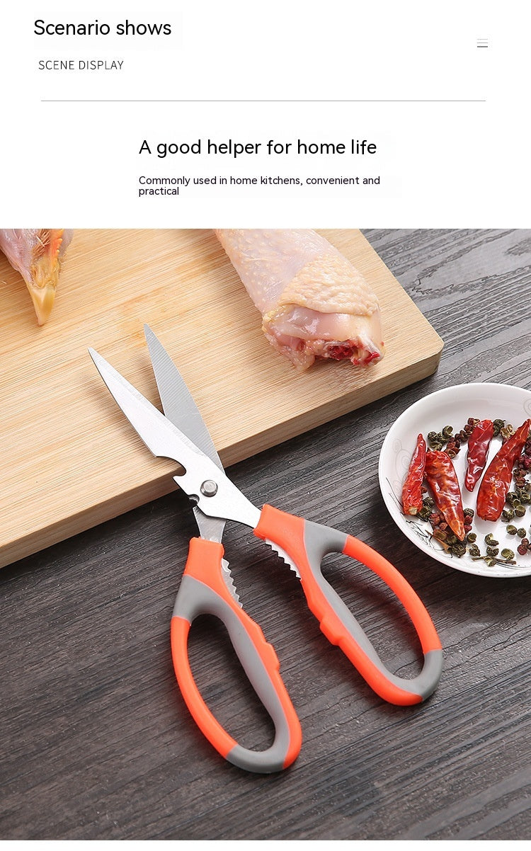 All-in-One Kitchen Bottle Opener and Scissors Tool