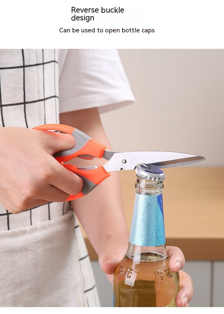 All-in-One Kitchen Bottle Opener and Scissors Tool