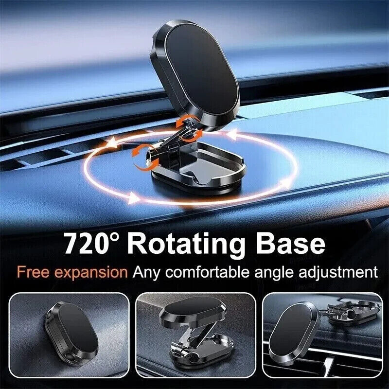 Magnetic Car Phone Holder – Strong, Secure Dashboard Mount