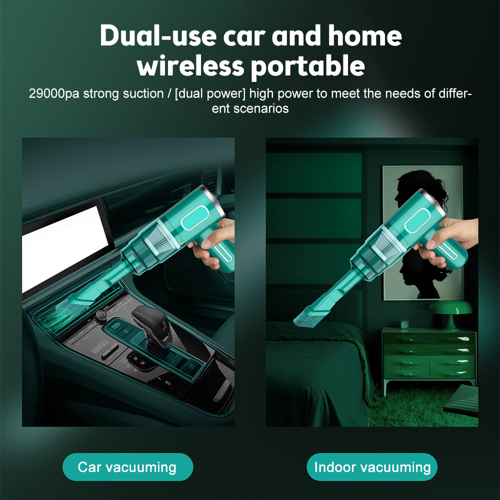 Lightweight Handheld Vacuum Cleaner for Cars and Homes