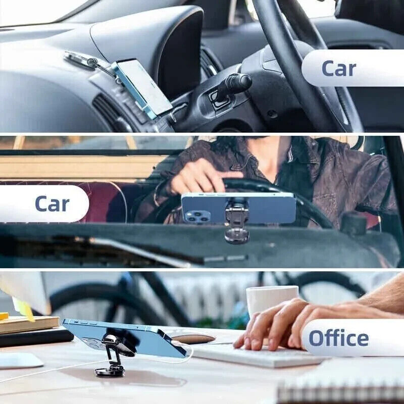 Magnetic Car Phone Holder – Strong, Secure Dashboard Mount