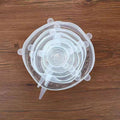 Reusable Silicone Stretch Lids – 6pcs Fresh Food Covers