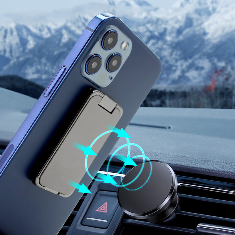 Retractable Phone Holder Ring Desktop and Car Stand